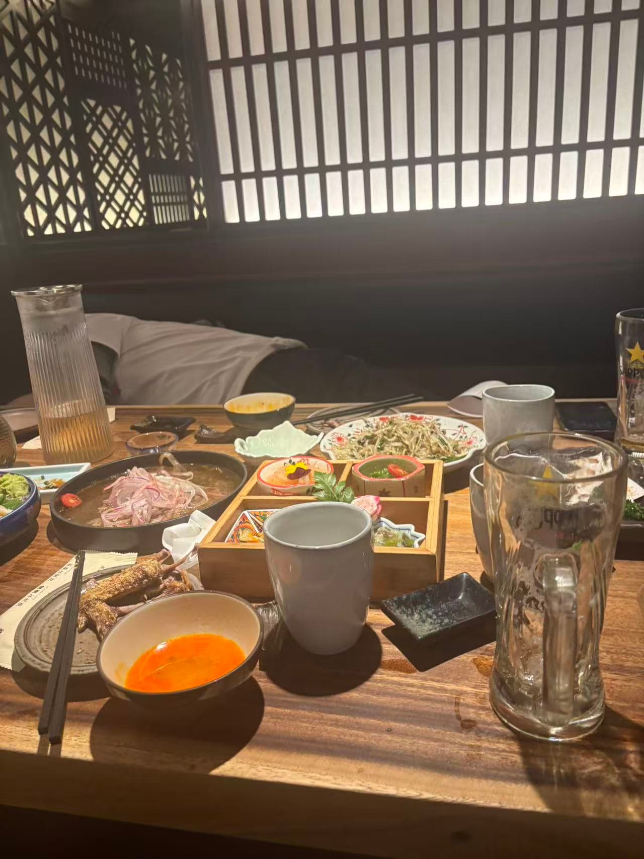 The rest of the table